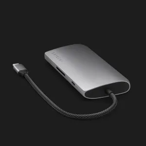 Адаптер Satechi USB-C Multiport Adapter 8K with Ethernet V3 (Space Gray) в Херсоне