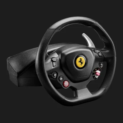 Комплект (кермо, педалі) Thrustmaster T80 Ferrari 488 GTB Edition PS5/PC (Black) у Запоріжжі