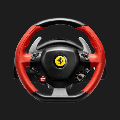 Комплект (кермо, педалі) Thrustmaster FERRARI 458 SPIDER Xbox (Black/Red)