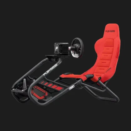 Кокпіт із кріпленням для керма та педалей Playseat Trophy (Red) (UA)
