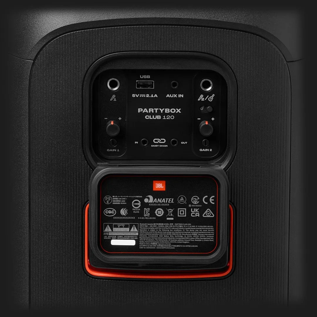 Напольная акустика JBL PartyBox Club 120 (Black)