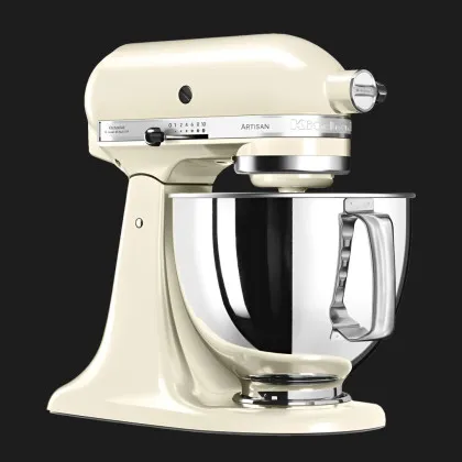 Планетарный миксер KitchenAid Artisan 4,8 л с откидным блоком (Cream) в Киеве