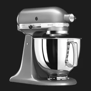 Планетарный миксер KitchenAid Artisan 4,8 л с откидным блоком (Silver) в Борисполе