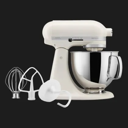 Планетарный миксер KitchenAid Artisan 4,8 л с откидным блоком (Porcelain White) в Киеве