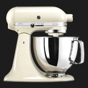 Планетарный миксер KitchenAid Artisan 4,8 л с откидным блоком (Cream) в Борисполе