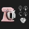 Планетарний міксер KitchenAid Artisan 4,8 л з відкидним блоком (Matte Dried Rose)