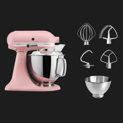 Планетарный миксер KitchenAid Artisan 4,8 л с откидным блоком (Matte Dried Rose) в Киеве