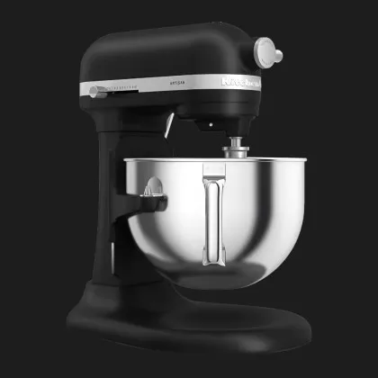 Планетарный миксер KitchenAid Artisan 5,6 л с подъемной чашей (Black Matte) в Киеве