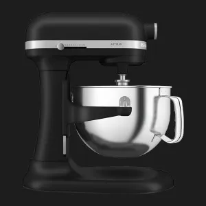 Планетарний міксер KitchenAid Artisan 5,6 л з підйомною чашею (Black Matte) в Чернівцях