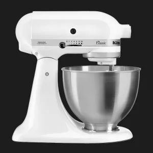 Планетарний міксер KitchenAid CLASSIC 4,3 л з відкидним блоком (White)