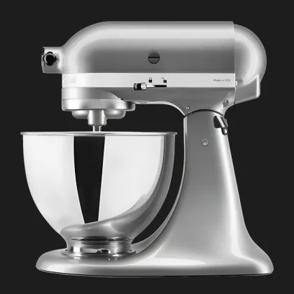 Планетарный миксер KitchenAid Artisan 4,3 л с откидным блоком (Chrome) в Киеве