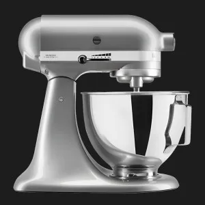 Планетарный миксер KitchenAid Artisan 4,3 л с откидным блоком (Chrome) в Борисполе