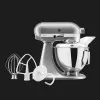 Планетарный миксер KitchenAid Artisan 4,3 л с откидным блоком (Chrome)