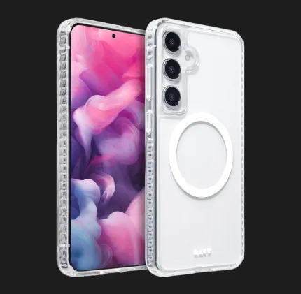 Чехол-накладка LAUT HUEX with MagSafe для Samsung Galaxy S24+ (Crystal)