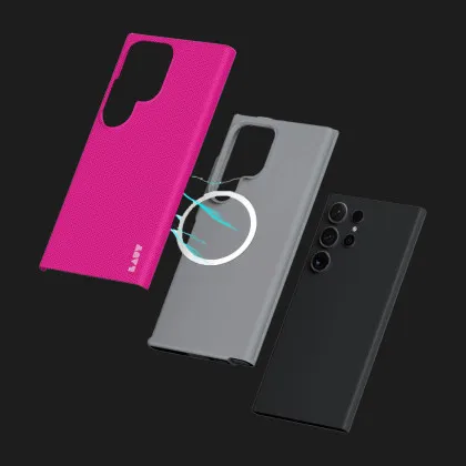 Чохол-накладка LAUT SHIELD with MagSafe для Samsung Galaxy S24 Ultra (Pink)