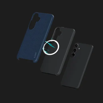 Чохол-накладка LAUT SHIELD with MagSafe для Samsung Galaxy S24+ (Blue)