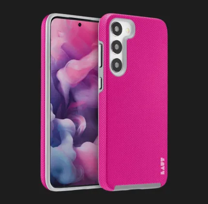 Чехол-накладка LAUT SHIELD with MagSafe для Samsung Galaxy S24 (Pink)