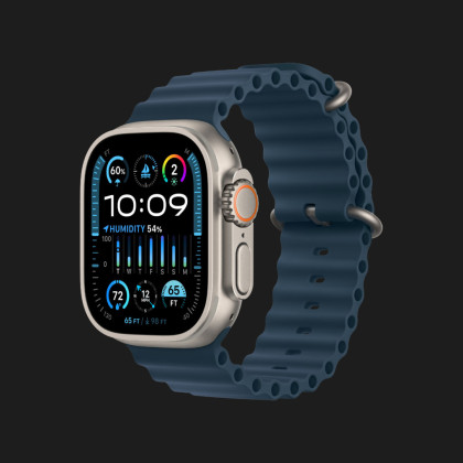 б/у Apple Watch Ultra 2, 49мм, Blue Ocean Band (MREG3) в Житомирі