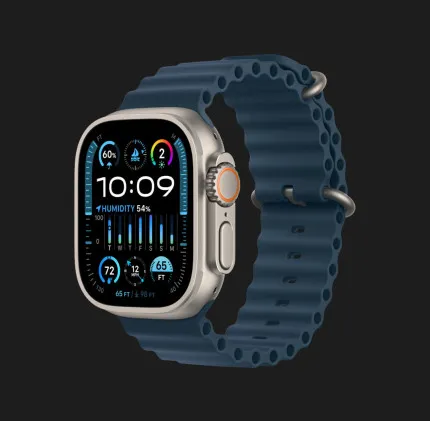 б/у Apple Watch Ultra 2, 49мм, Blue Ocean Band (MREG3)