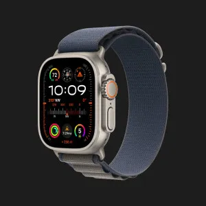 б/у Apple Watch Ultra 2, 49мм, Blue Alpine Loop Large (MREQ3) (Хороший стан)