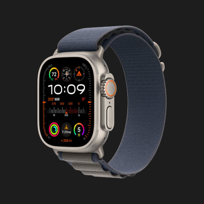 б/у Apple Watch Ultra 2, 49мм, Blue Alpine Loop Large (MREQ3)