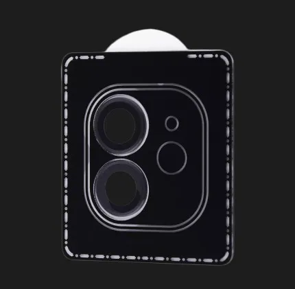 Защитное стекло ACHILLES для камеры iPhone 11/12/12mini (Black)