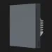 Умный выключатель Aqara H1 (без нейтрали, одна клавиша), (Grey)