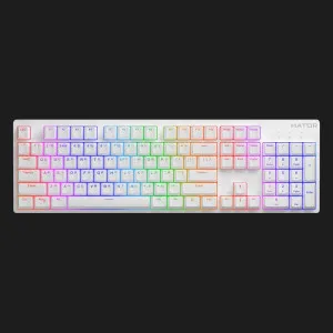 Клавіатура ігрова HATOR Rockfall 2 Mecha orange (White) (HTK-711) (UA) в Бродах