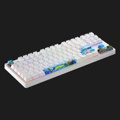 Клавіатура ігрова HATOR Rockfall 2 Mecha TKL Authentic Edition (Fighting cats) (HTK-532)