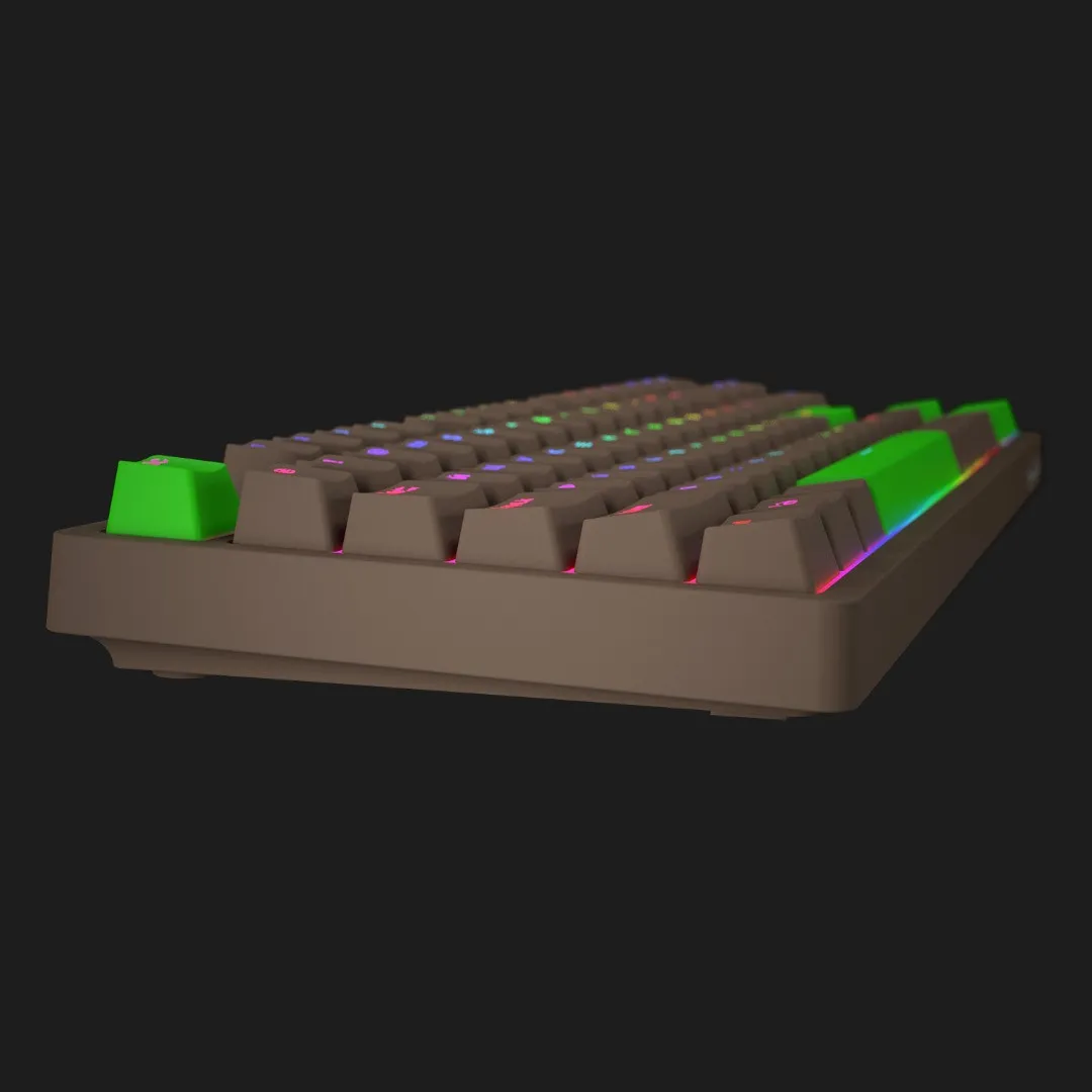 Клавіатура ігрова HATOR Rockfall 2 Mecha TKL Autograph Edition (Choco) (HTK-527) (UA)