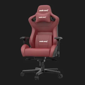 Крісло для геймерів Anda Seat Kaiser 2 Size XL (Black/Maroon) (UA) в Бродах