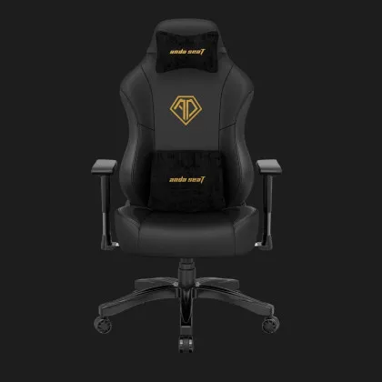 Кресло для геймеров Anda Seat Phantom 3 Size L (Black/Gold) в Нововолынске