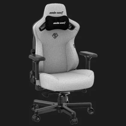 Крісло для геймерів Anda Seat Kaiser 3 Size XL Fabric (Gray) у Виноградові