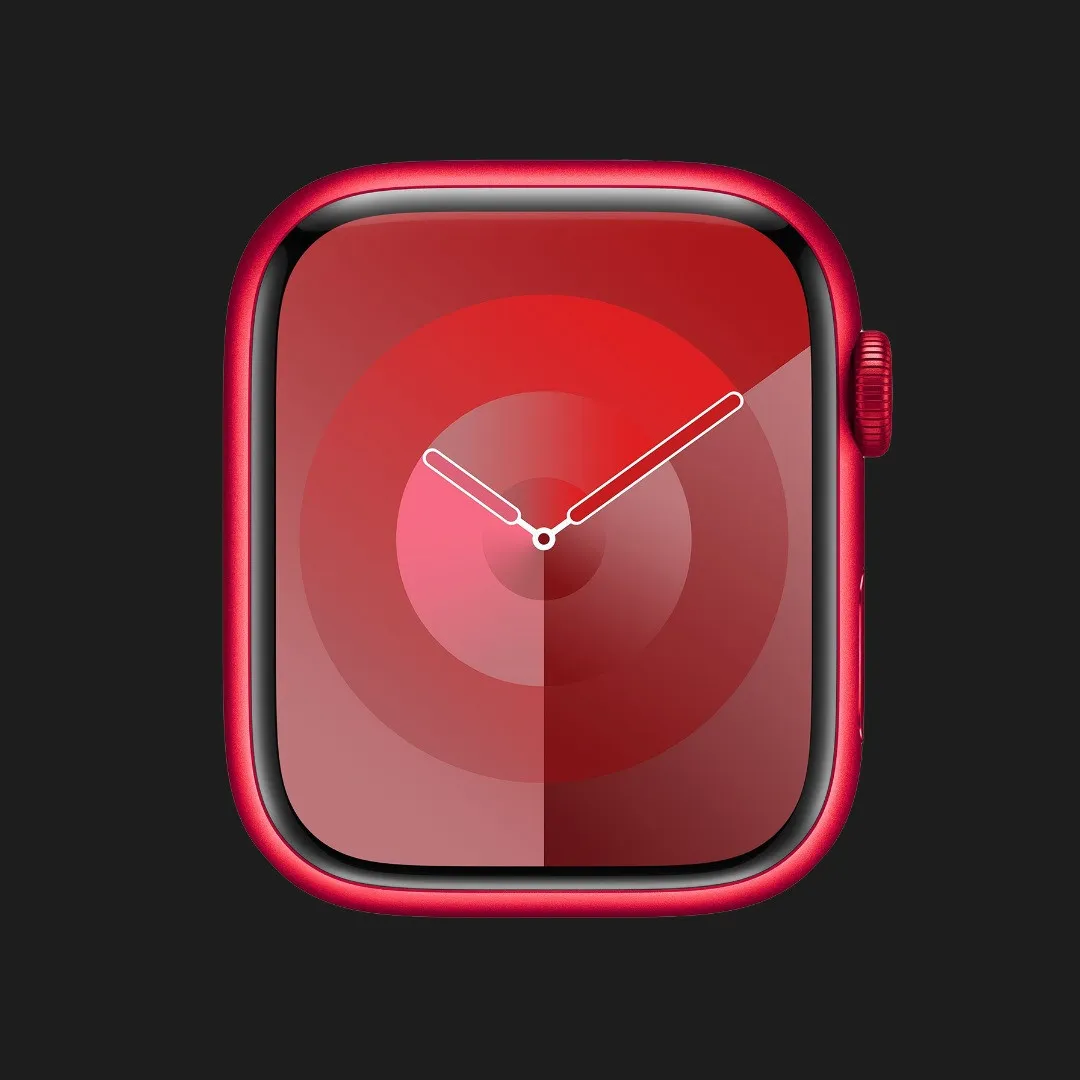 Apple Watch Series 9 41mm (PRODUCT)RED Aluminum Case with Red Sport Band M/L (MRXH3)