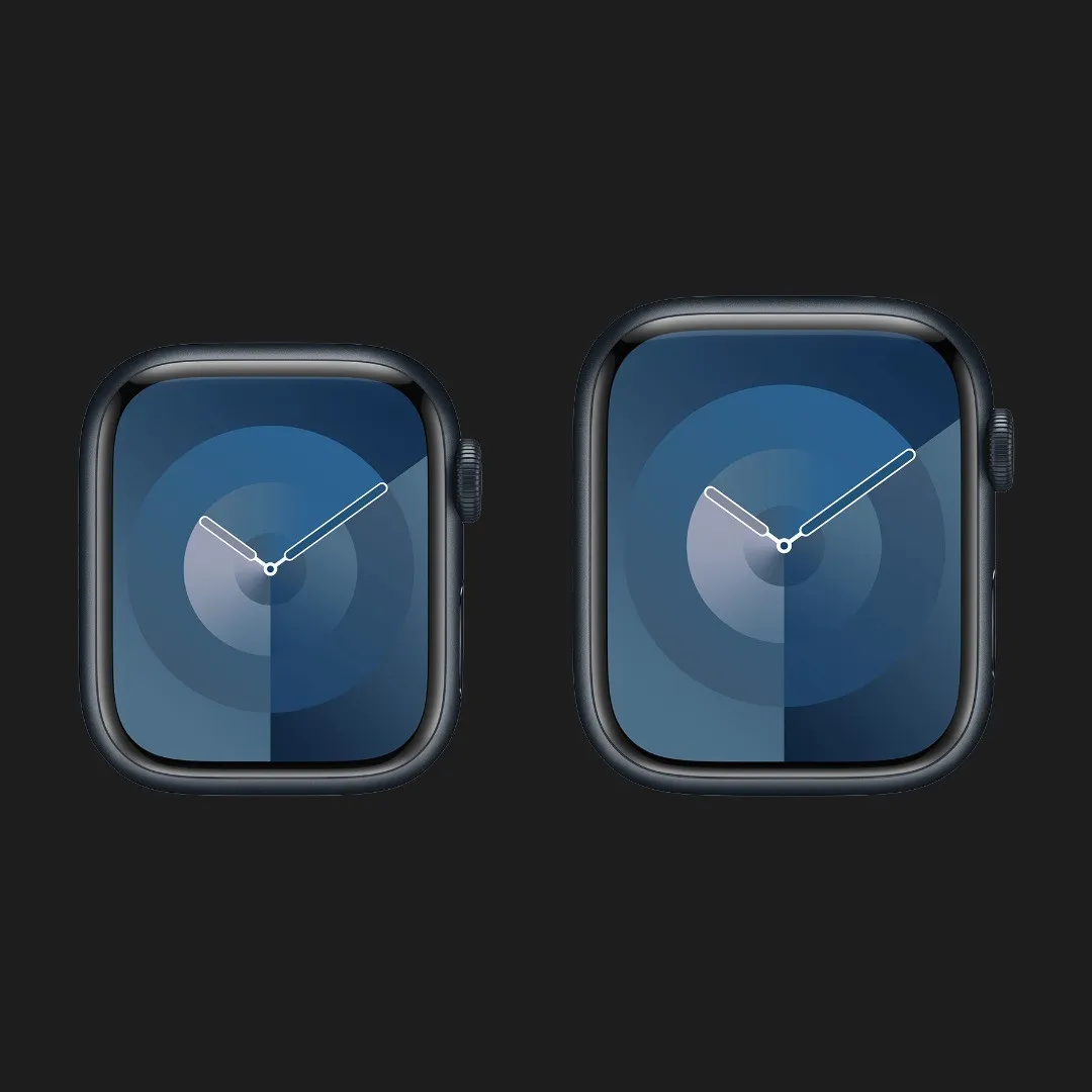 Apple Watch Series 9 41mm Midnight Aluminum Case with Midnight Sport Band S/M (MR8W3)