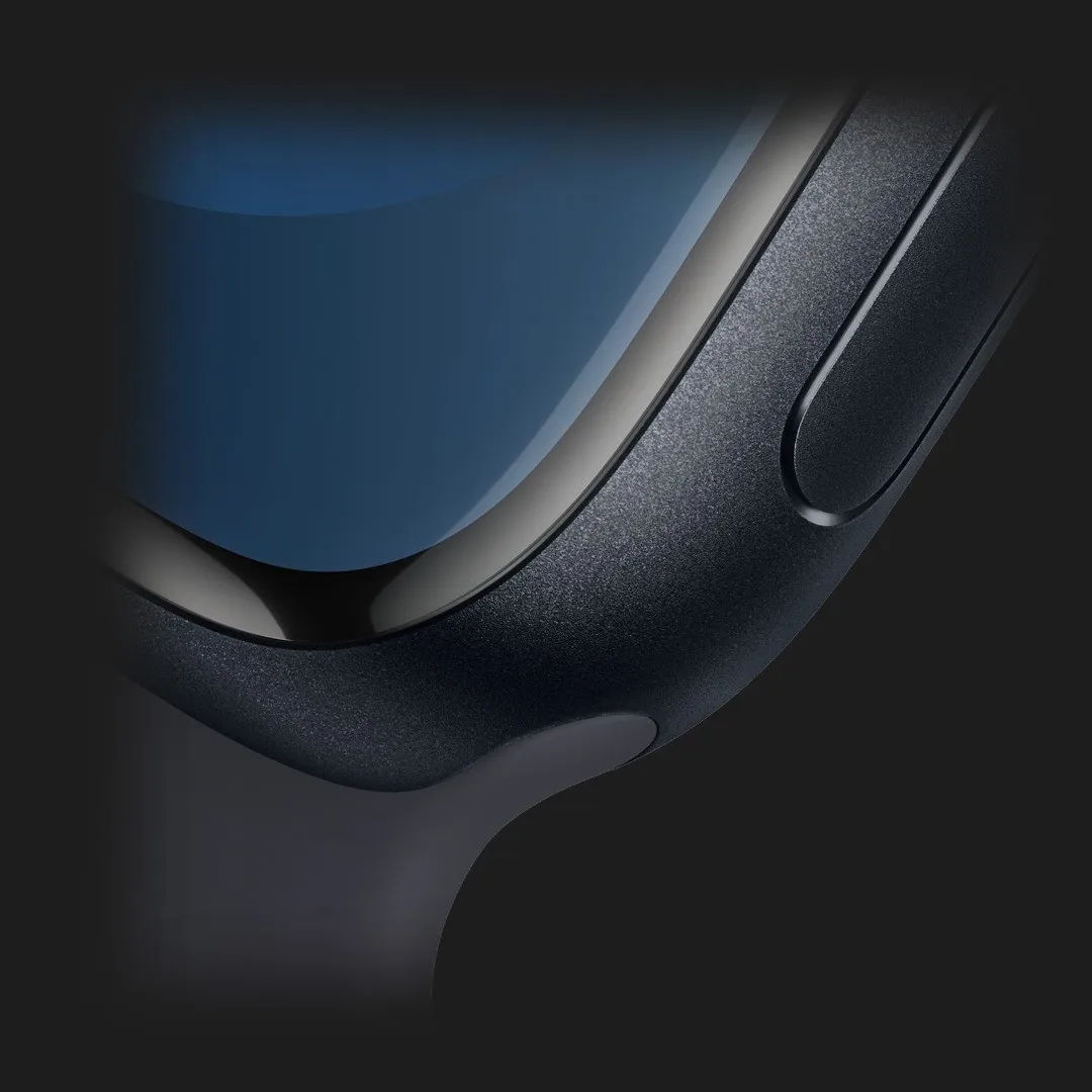 Apple Watch Series 9 41mm Midnight Aluminum Case with Midnight Sport Band S/M (MR8W3)