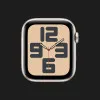 Apple Watch SE 2 40mm Starlight Aluminum Case with Starlight Sport Band (M/L) (MR9V3) 2023