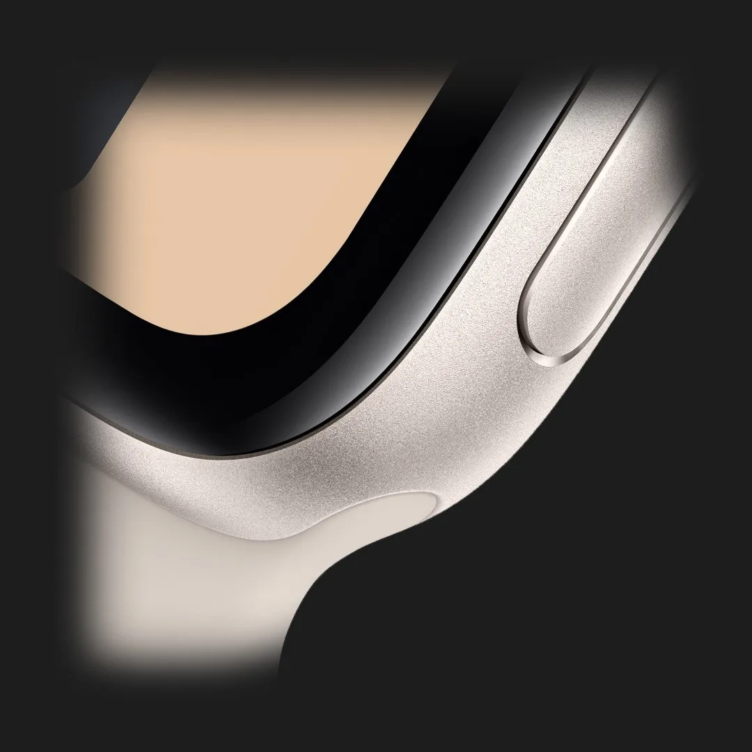 Apple Watch SE 2 40mm Starlight Aluminum Case with Starlight Sport Band (M/L) (MR9V3) 2023