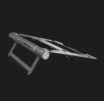Підставка WiWU 8 in1 laptop Stand & Hub A821CH (Gray)