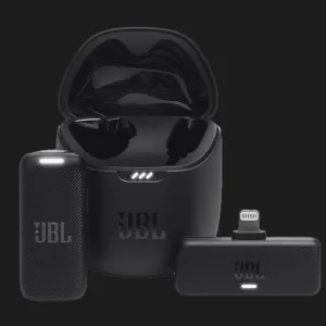 Беспроводной петличный микрофон JBL Quantum Stream Wireless Lightning (Black) в Дрогобыче