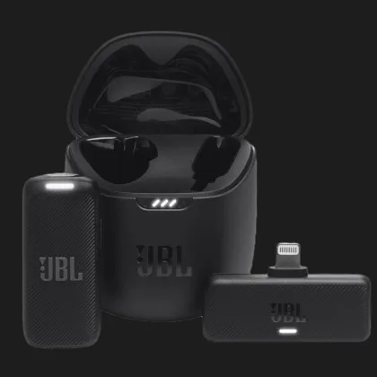 Бездротовий петличний мікрофон JBL Quantum Stream Wireless Lightning (Black) в Сумах