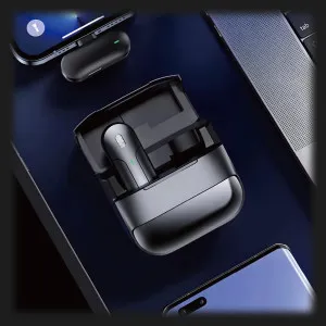 Беспроводной петличный микрофон WIWU mini Wi-WM001 (with Type-C) в Херсоне