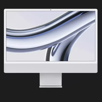 б/у Apple iMac 24 with Retina 4.5K, Apple M3, 256GB, 8 CPU / 8 GPU, 8GB RAM, Silver (MQR93) (2023) в Бердичеве