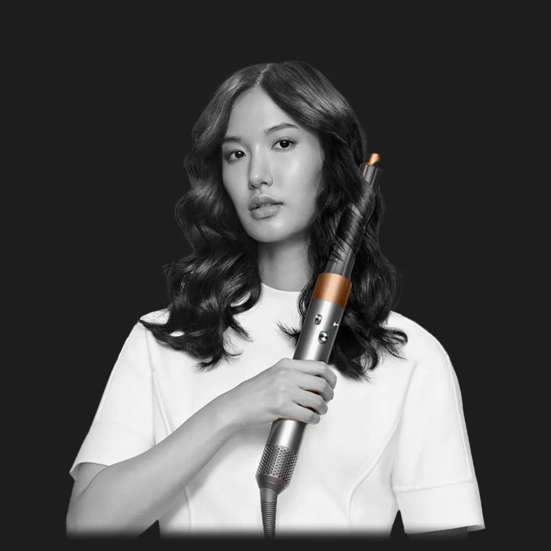 Стайлер для длинных волос Dyson Airwrap Multi-styler Complete Long Diffuse (Nickel/Copper)