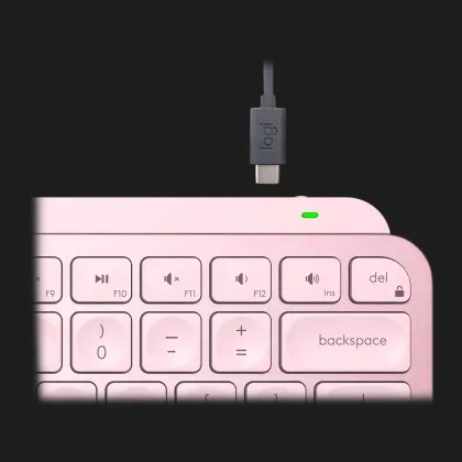 Клавіатура бездротова Logitech MX Keys Mini Wireless Illuminated UA (Rose) в Мукачево