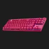 Ігрова клавiатура Logitech G PRO X TKL Lightspeed (Magenta)