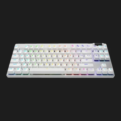 Ігрова клавiатура Logitech G PRO X TKL Lightspeed (White) в Трускавці