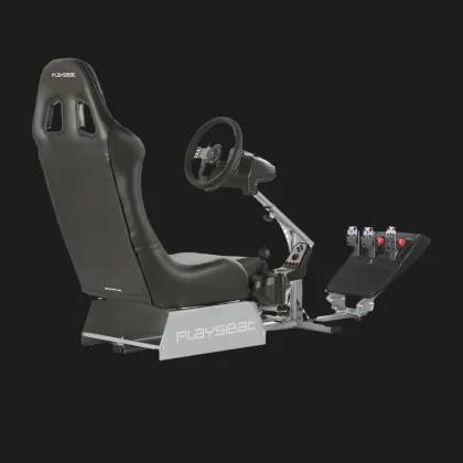 Кокпіт із кріпленням для керма та педалей Playseat Evolution (Black) (UA)