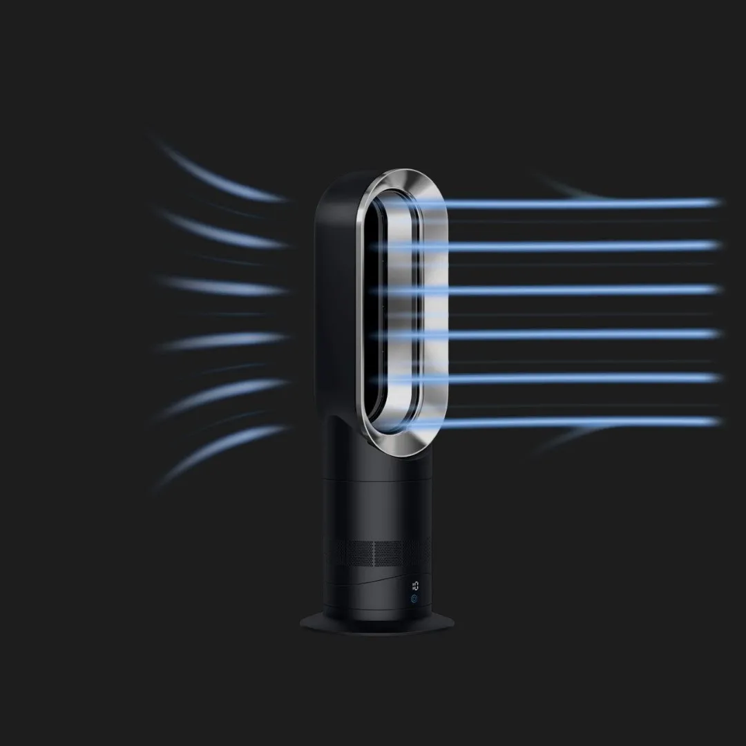 Тепловентилятор Dyson AM09 Hot and Cool Fan (White/Satin Silver)