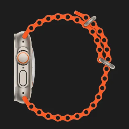 Apple Watch Ultra 2 49mm GPS + LTE Titanium Case with Orange Ocean Band (MREH3) у Запоріжжі